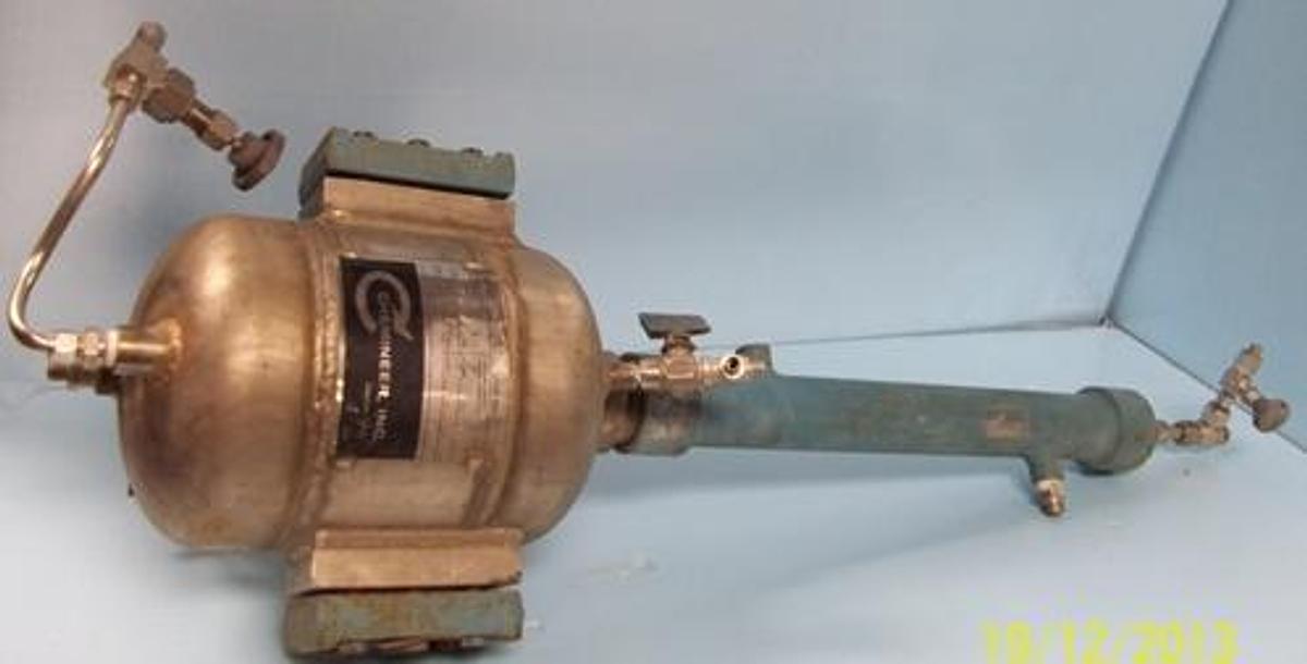 Used CHEMINEER INC STAINLESS STEEL 3 GALLON REACTOR