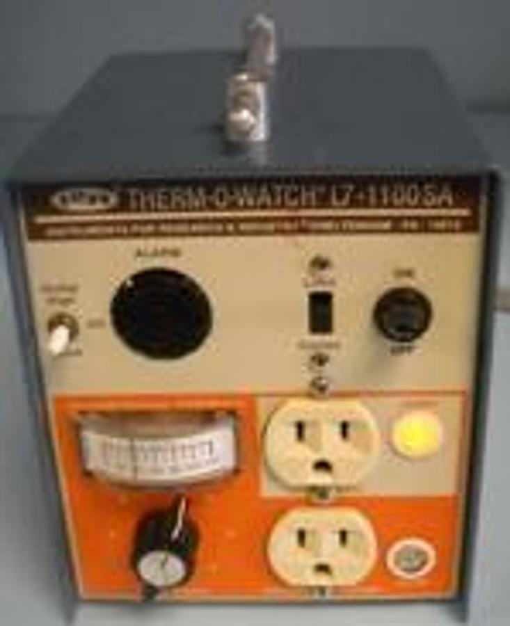 Used QTY. 1. I2R INSRTUMENT FOR RESEARCH & INDUSTRY I2R THERMO WATCH L7-1100SA. .