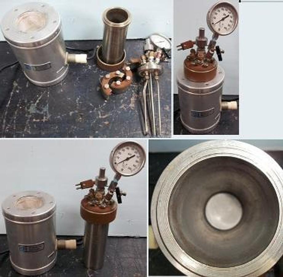 Used PARR INSTRUMENT COMPANY 600 ML REACTOR PRESSURE REACTOR