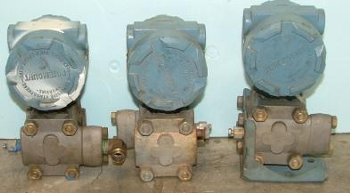 Used 1151 SMART ROSEMOUNT TRANSMITTERS #1151AP6S22