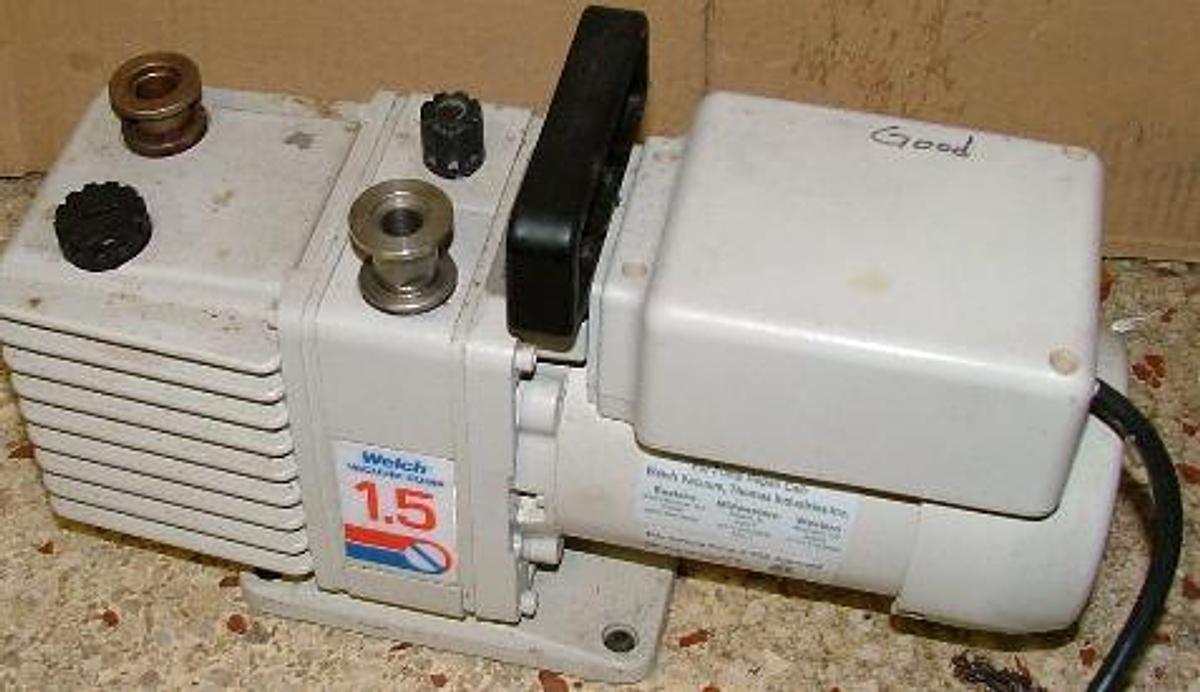 Used QTY. 1. WELCH SARVAC MODEL 8804 VACUUM PUMP 1.5.