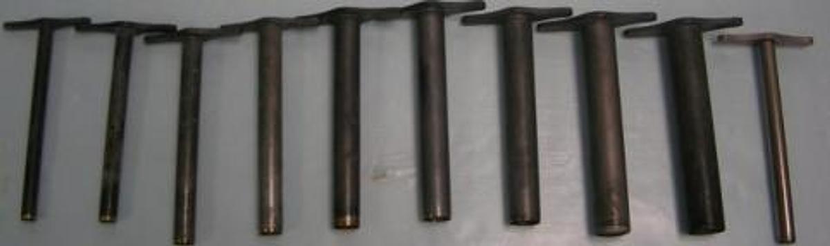 Used QTY. 10. CORK HOLE PUNCHES