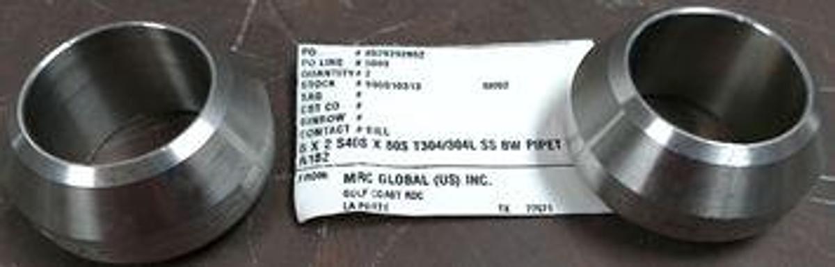 Used Stainless Steel Weld-O-Let