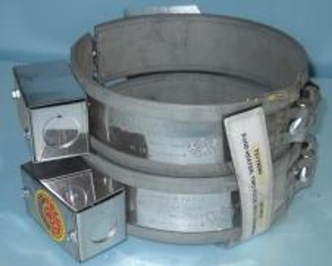 Used QTY. 2. TEMPCO ELECTRIC HEATER BAND HEATER