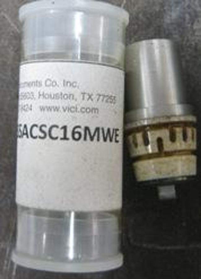Used QTY. 1. VICI VALCO ROTOR SEAL 16 MPOS COMMON OUTLET MW VALVE