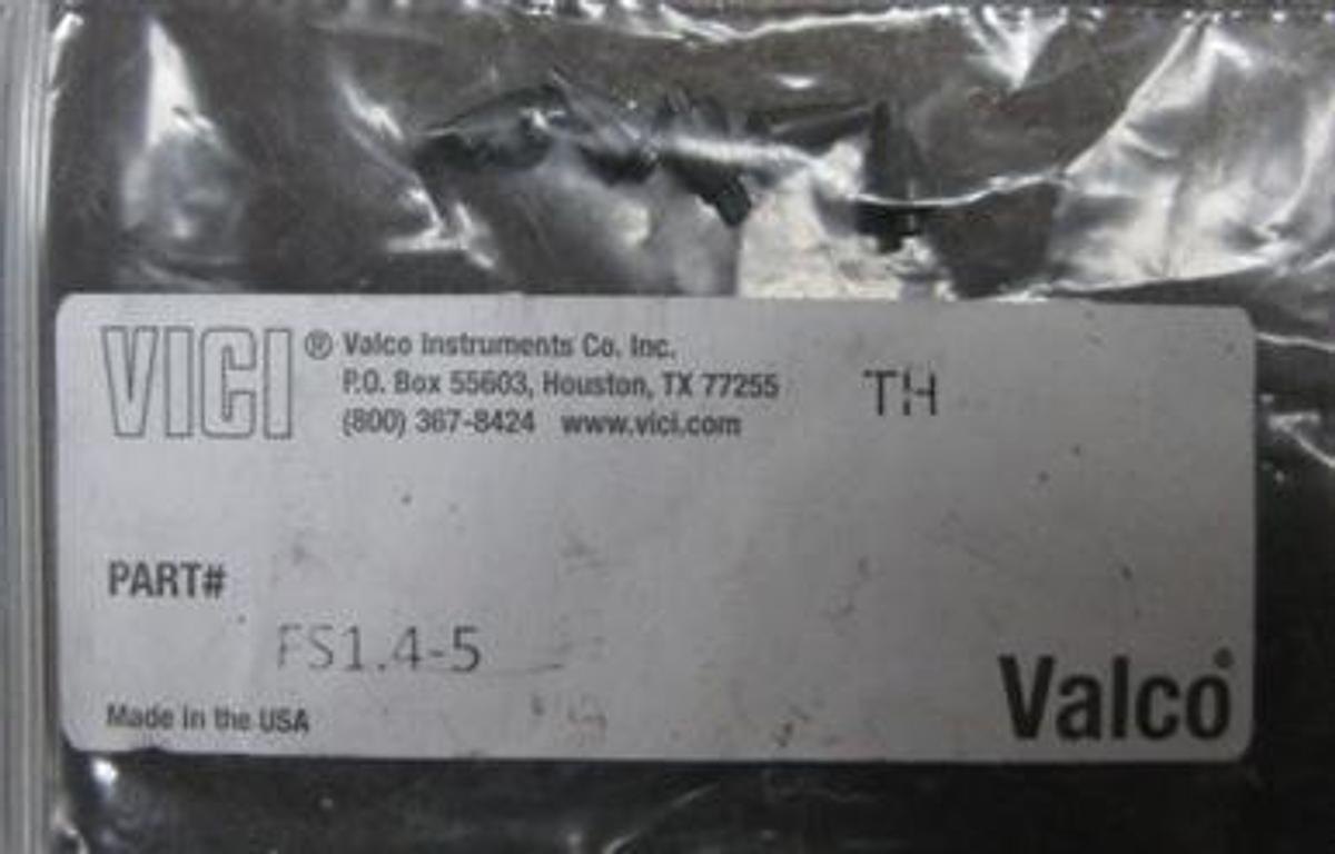 Used VICI VALCO FERRULE PART NO: FS1.4-5. .