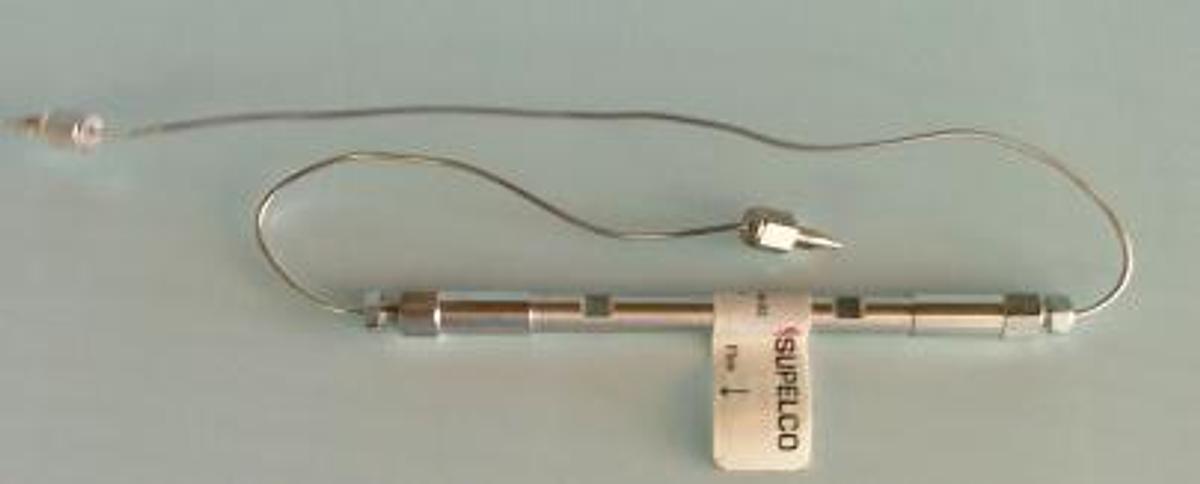 Used QTY. 1. SUPELCO HPLC COLUMN: DISCOVERY HS C18 CAT. NO. 568521-U 10CM X 4.6MM