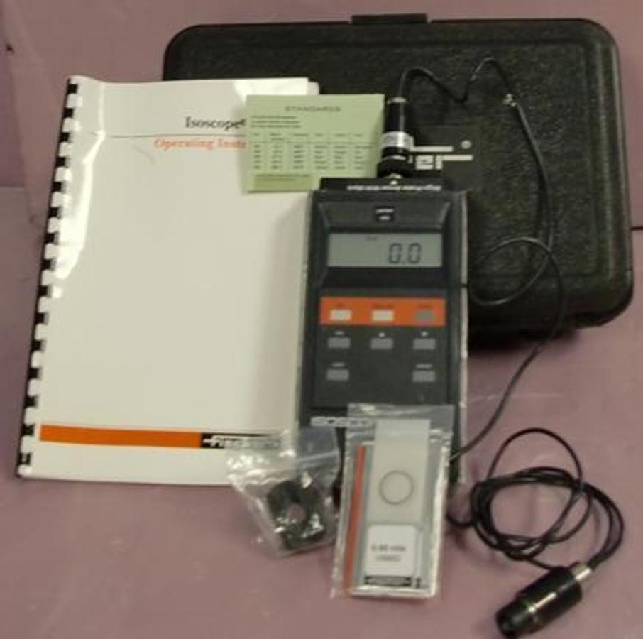 Used FISCHER TECHNOLOGY INC ISOSCOPE MP2C COATING THICKNESS MEASURING INSTRUMENT PART NO.: 035-15066A