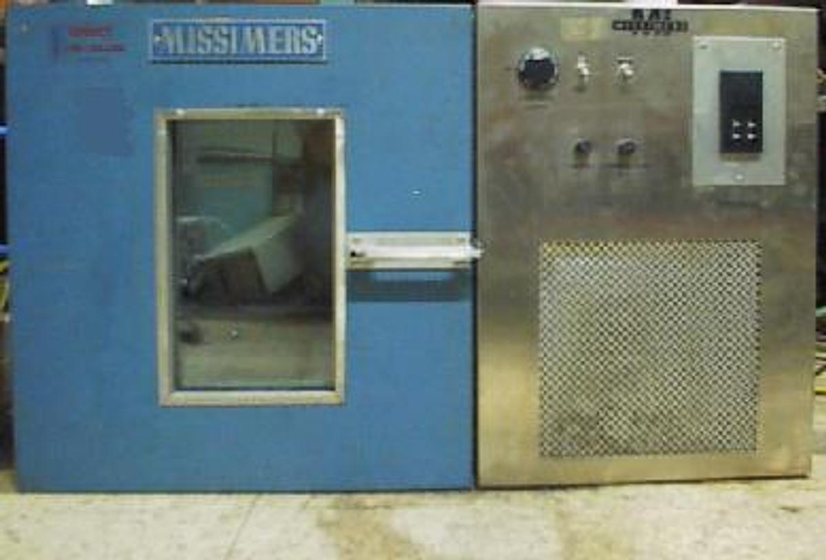 Used MISSIMERS HIGH LOW TEMPERATURE TEST CHAMBER