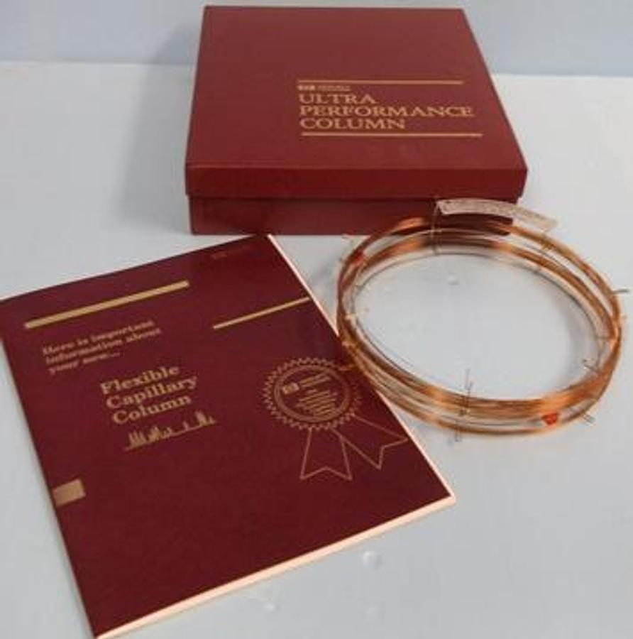 Used QTY. 1. HP ULTRA 1 (CROSS LINKED METHYLSILICONE GUM) FUSED CAPILLARY COLUMN