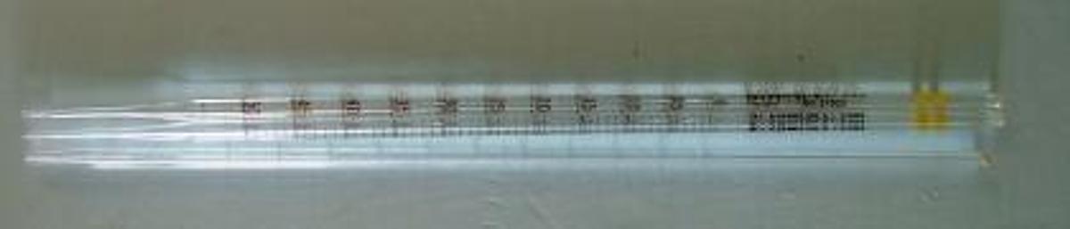 Used GLASS PIPETTES .5ML GRADUATED NO. 57022