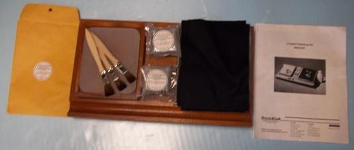 Used QTY. 1. SPECTRATECH 0022-001 CRYSTAL POLISHING KIT PN: 700-0077 COMES