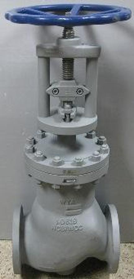 Used WTA XOMOX INT'L GMBH & CO 6" 150 FLANGED RAISED FACE WCB/ WCC GLOBE VALVE. 6" CL 150