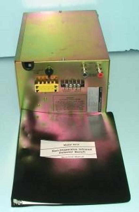 Used QTY. 1. ROSEMOUNT ANALYTICAL INFRARED ANALYSIS BENCH