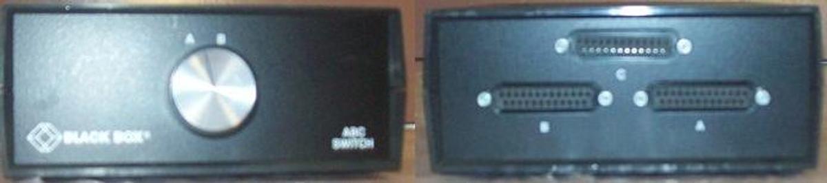 Used BLACK BOX ABC SWITCH