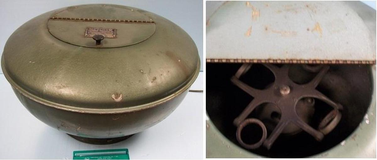 Used PRECISION SCIENTIFIC CO. OIL CENTRIFUGE SERIAL # C-18 CAT# 67343 115V