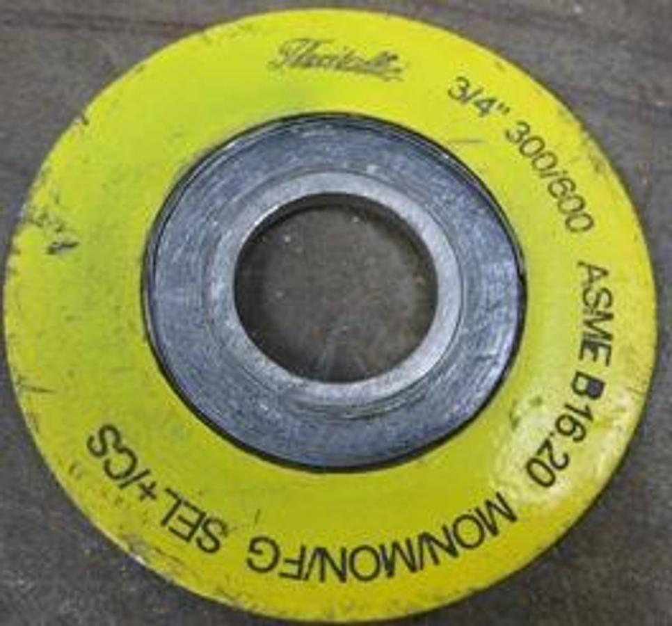 Used QTY. 1. FLEXITALLIC ¾" 300/600 VALVE / FITTING GASKET ASME B16.20 MON/MON/FG SEL+/CS.