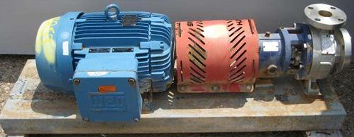 Used PINNACLE 8896 ANSI PROCESS PUMP BY STEALTH PUMP AND SUPPLY LLC