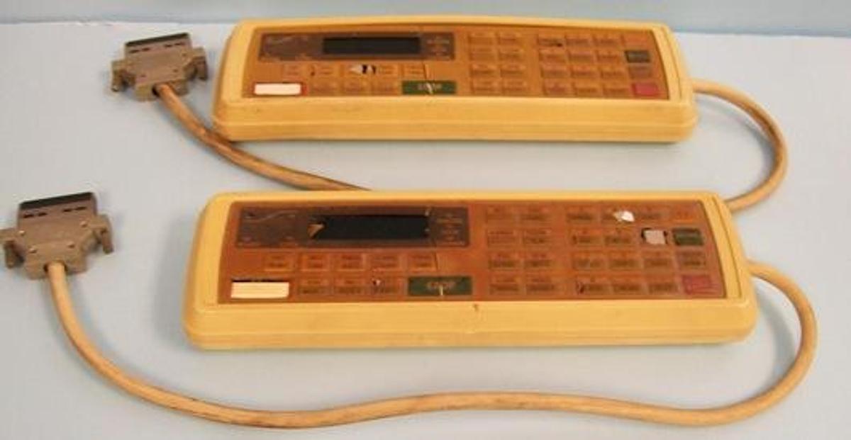 Used QTY. 2. SHIMADZU KEY BOARD FOR GC14A