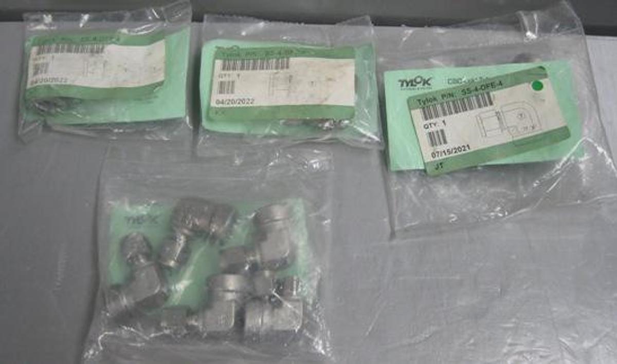 Used QTY. 8. TYLOK FEMALE ELBOW