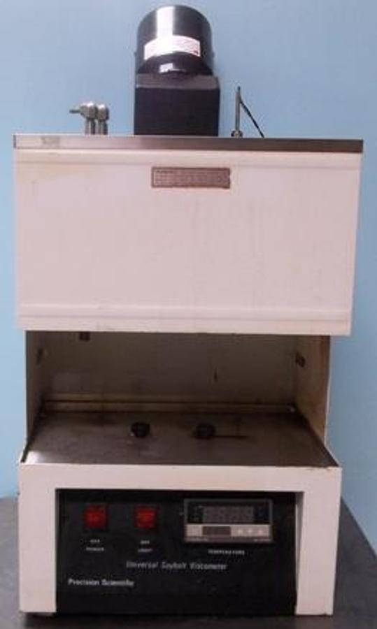 Used QTY. 1. PRECISION SCIENTIFIC UNIVERSAL SAYBOLT VISCOMETER CAT NO: 74965