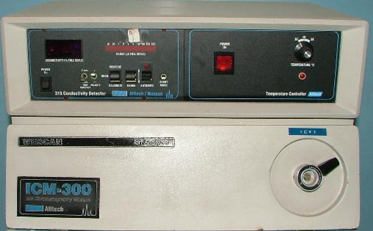 Used QTY. 2. ALLTECH ION CHROMATOGRAPHY MODULE ICM-300