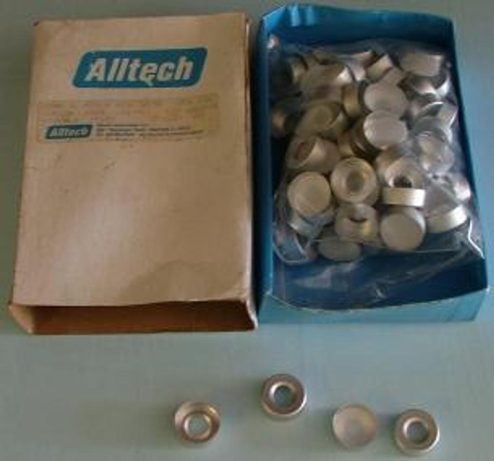 Used ALUMINUM SEAL 20MM QC# 134 LOT 642518 STOCK#99103