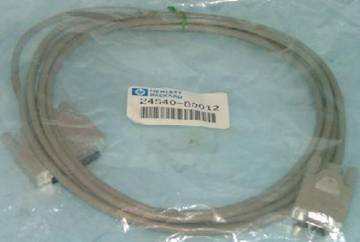Used HEWLETT PACKARD HP 24540-80012 CABLES (NEW) .