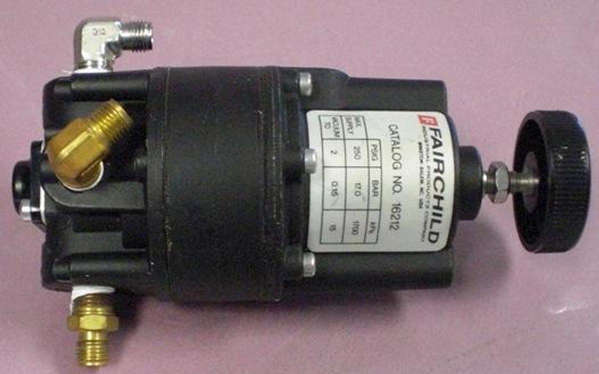 Used FAIRCHILD INDUSTRIAL PRODUCTS CO. CATALOG N0. 16212