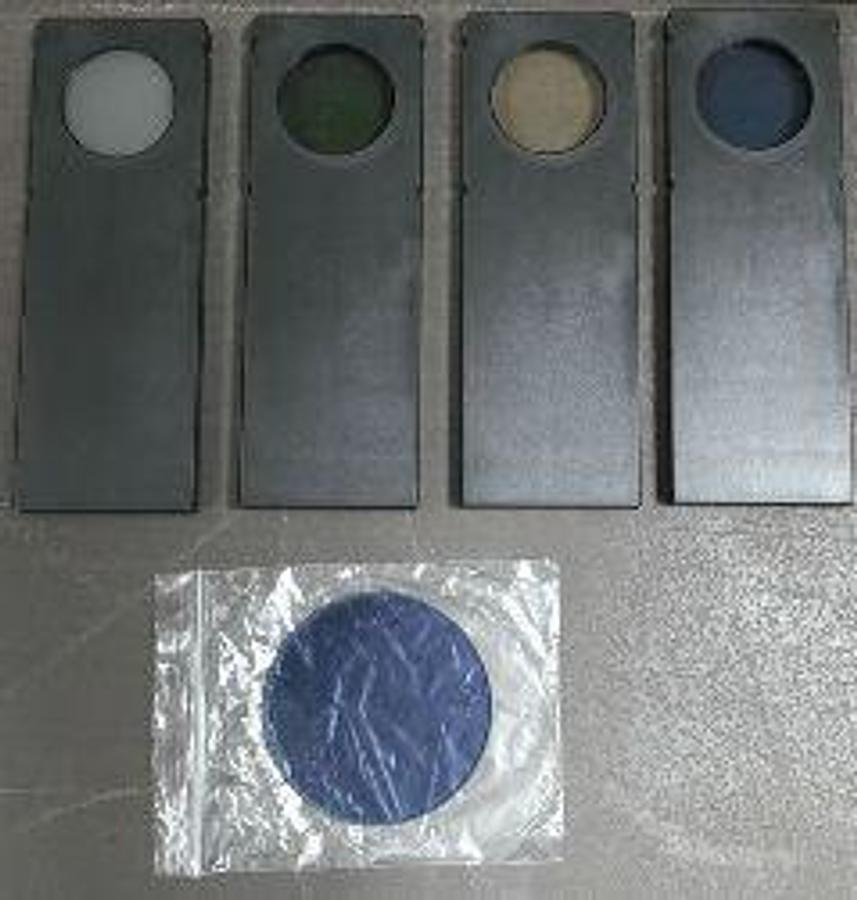Used PIECE MICROSCOPE SLIDER LENS SET