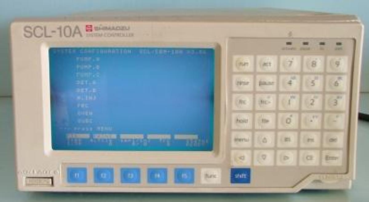 Used QTY. 1. SHIMADZU SYSTEM CONTROLLER MODEL: SCL-10A