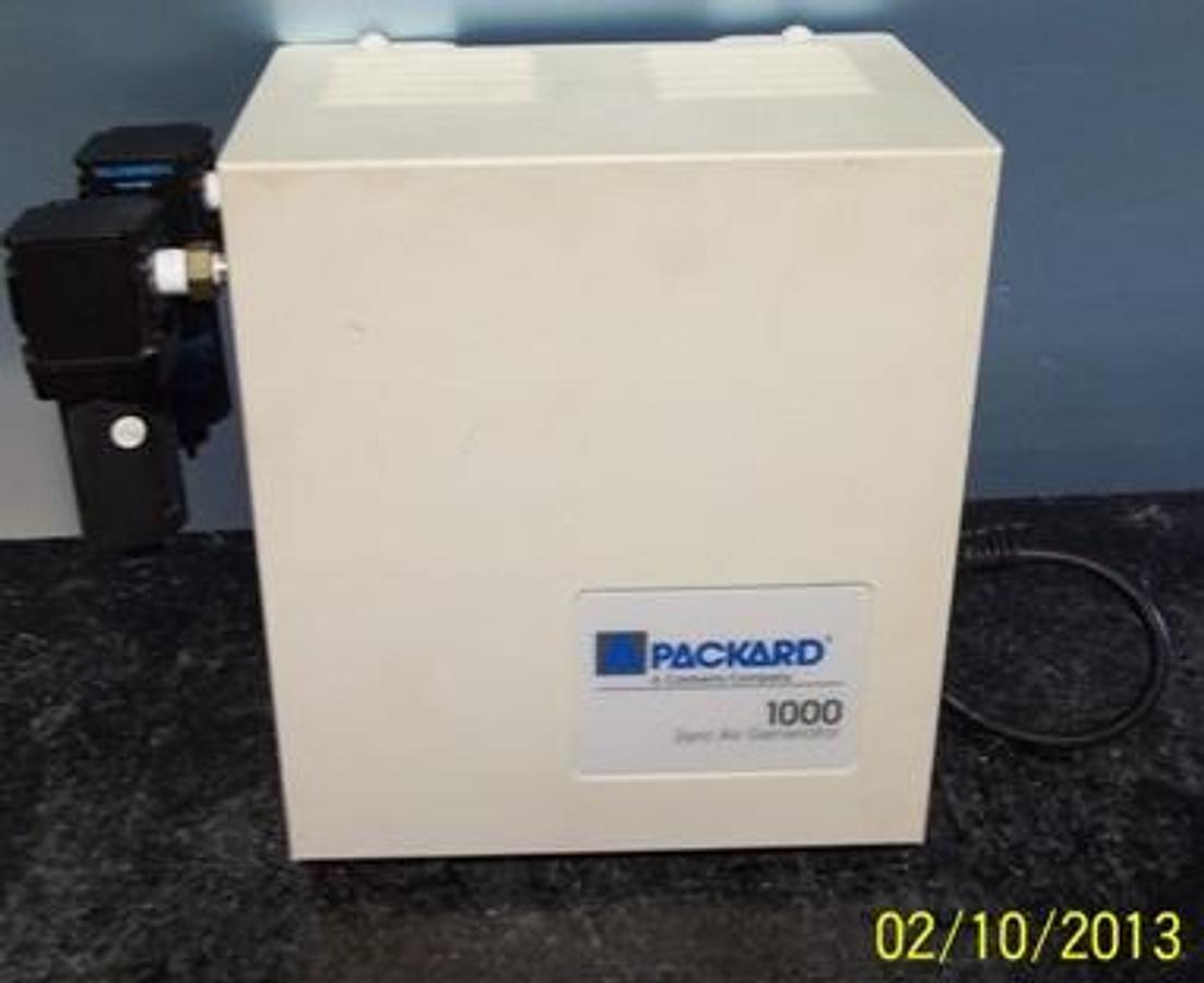 Used QTY. 1. TRIANGLE PACKARD A CANBERRA COMPANY 1000 ZERO AIR GENERATOR MODEL: ZA10000