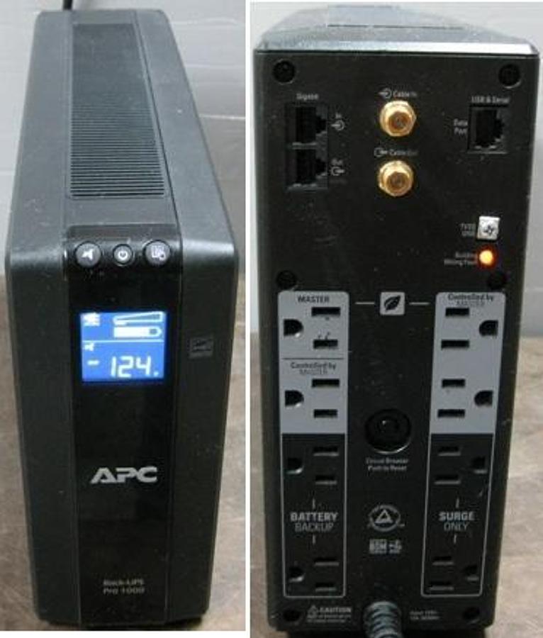 Used APC BACK-UPS PRO 1000