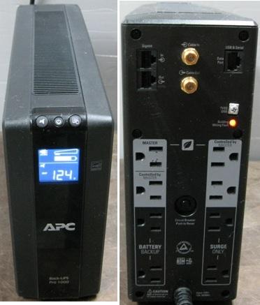 Used APC BACK-UPS PRO 1000