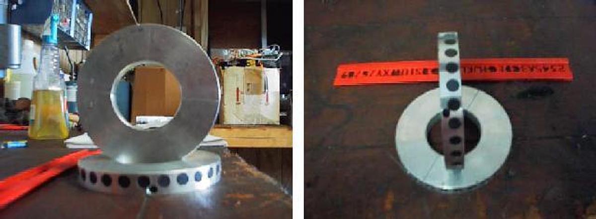 Used ALUMINUM MAGNETIC COLLARS