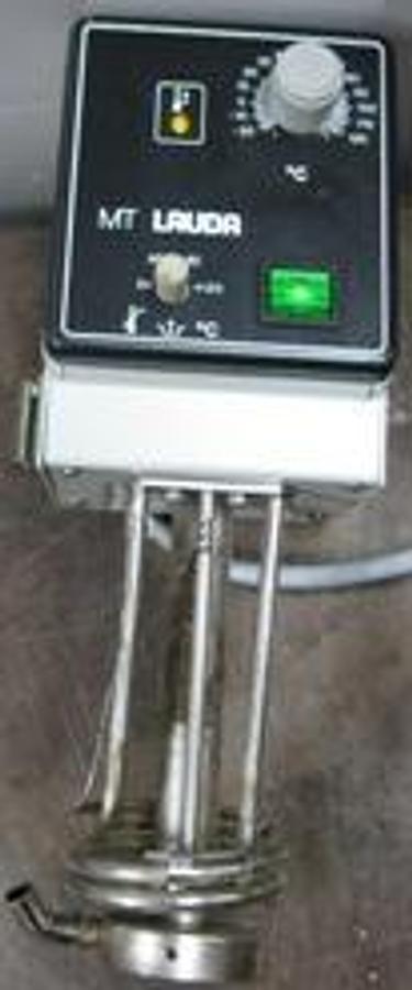 Used QTY. 1. MT LAUDA HEATED IMMERSION CIRCULATOR