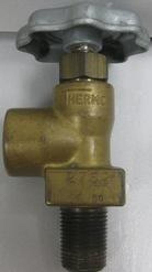 Used THERMO 90 DEG BRASS VALVE
