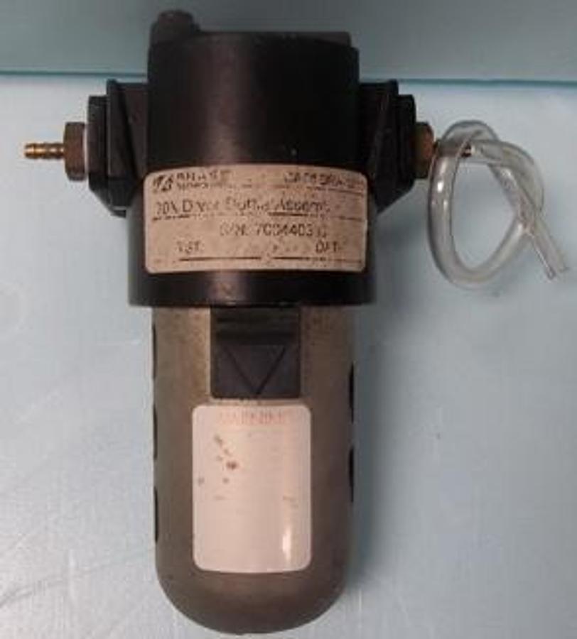 Used PHASE TECHNOLOGY 70X DRYER BOTLE ASSEMBLY