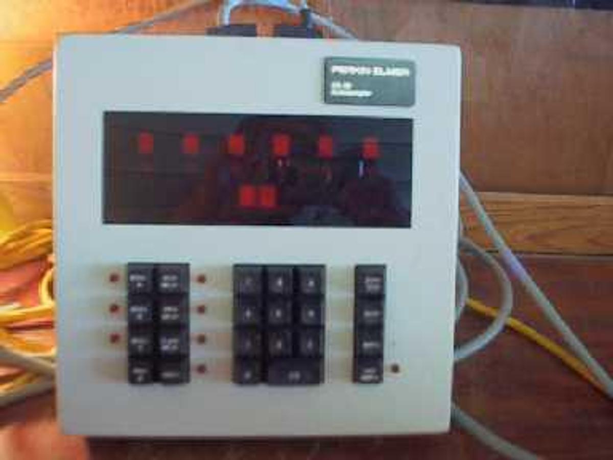 Used QTY. 1. PERKIN ELMER AS-50 AUTO SAMPLER CONTROLLER
