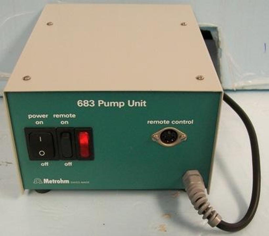 Used METROHM TYPE 16830025