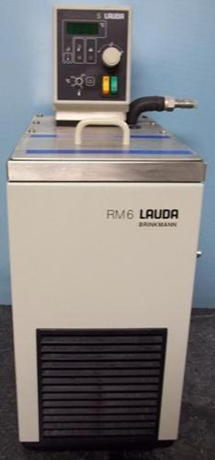 Used A LAUDA RM6 LAUDA BRINKMANN CHILLER TYPE: RM 6 S NR. 506009 115V 1.3 KW 60HZ THIS UNIT DOES NOT POWER ON.