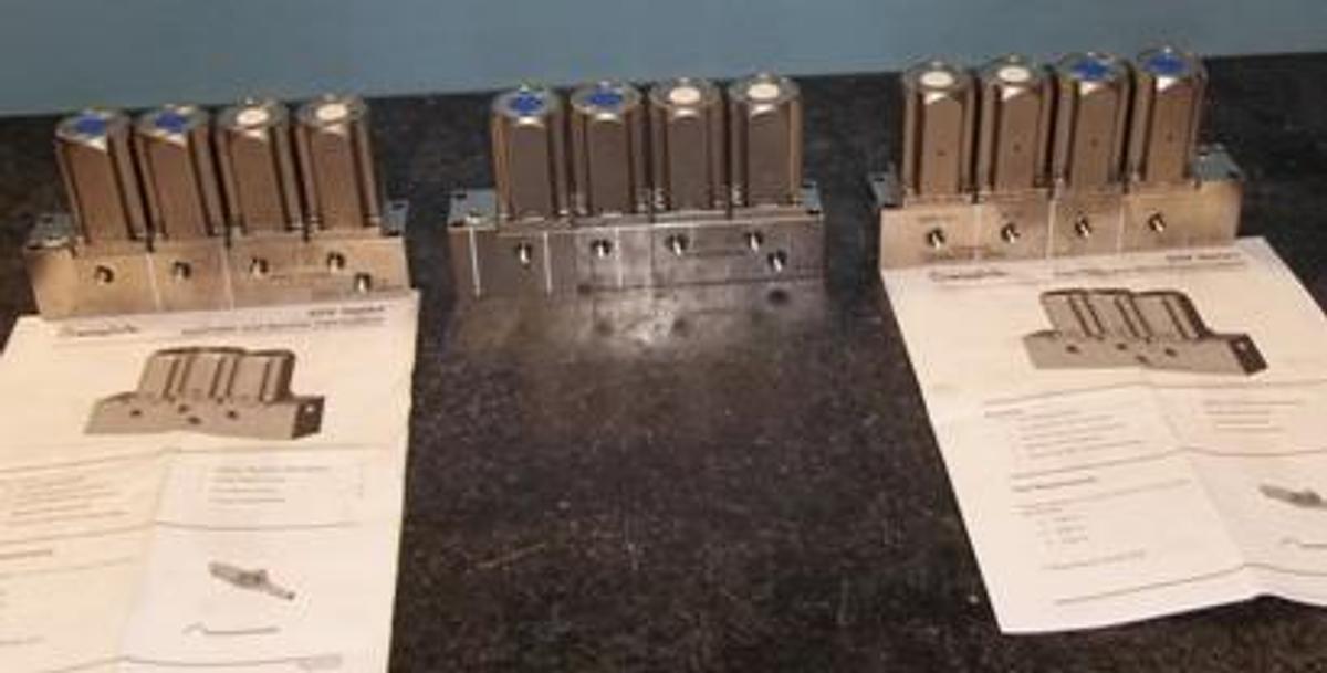 Used QTY. 3. SWAGELOK STREAM SELECTOR SYSTEM SSV SERIES WITH ARV