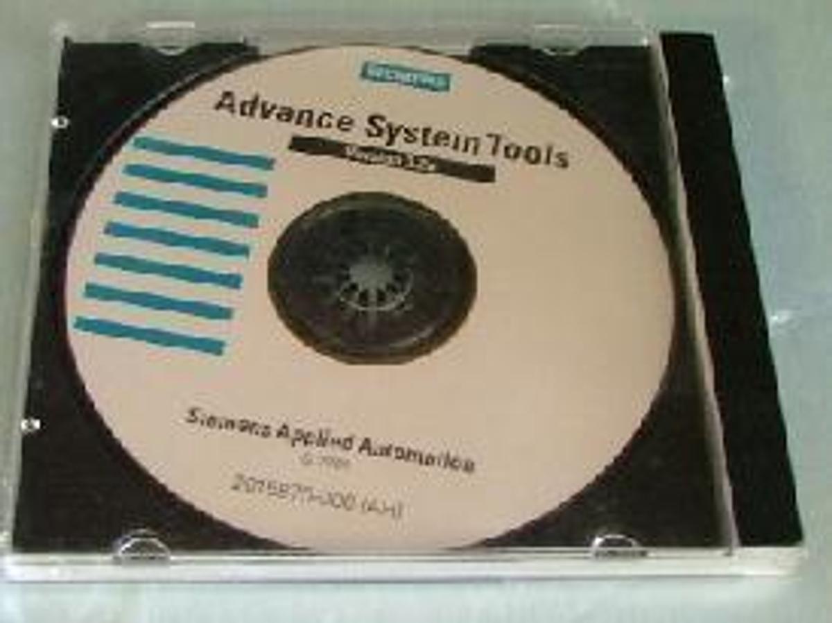 Used SIEMENS APPLIED AUTOMATION CD ROM: ADVANCED SYSTEM TOOLS VERSION 3.2A.