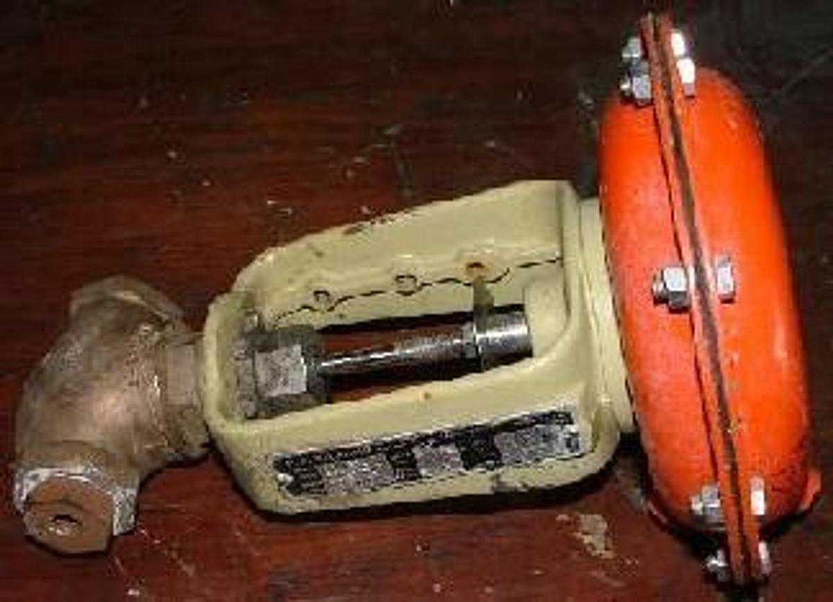 Used H.D. BAUMANN CONTROL VALVE