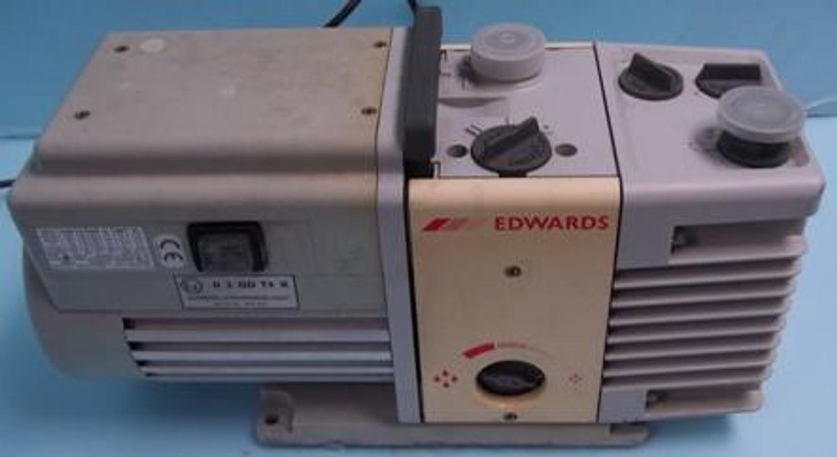 Used EDWARDS HIGH VACUUM INTERNATIONAL (PART OF B.O.C.LTD) VACUUM PUMP MODEL NO.: RV3 CODE NO.: A652-01-903 WEIGHT: 24 KG