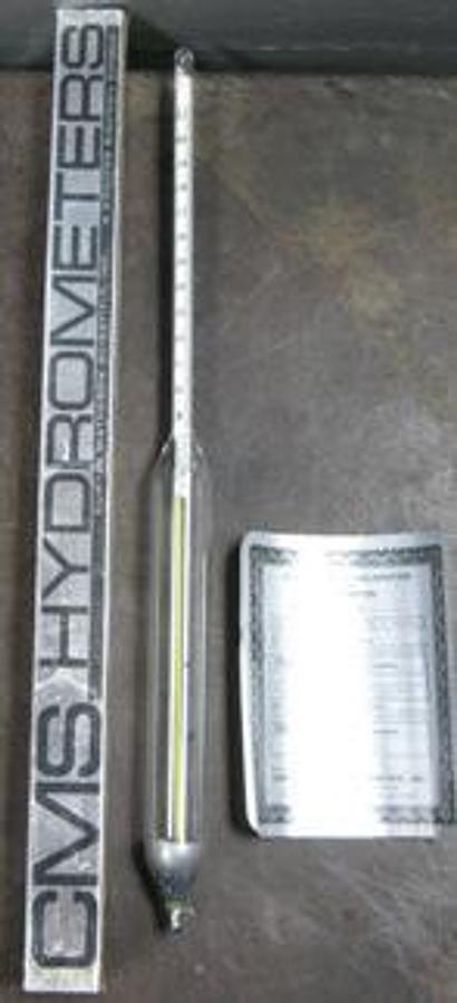 Used CURTIN MATHESON SCIENTIFIC INC HYDROMETER