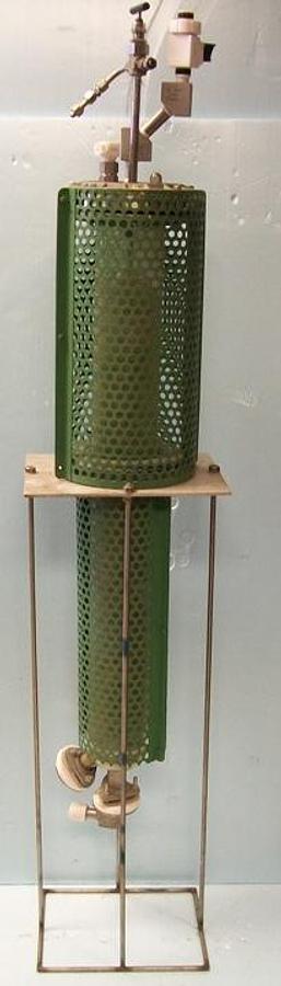 Used QTY. 1. PACKARD GLASS VERTICAL PACKED COLUMN 3/4" INLET 3/8" INLET