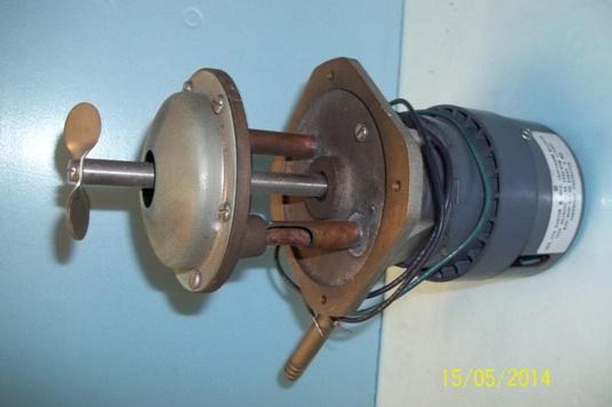 Used QTY. 1. CANNON VISCOSITY BATH MOTOR AND PUMP WITH STIRRING SHAFT.