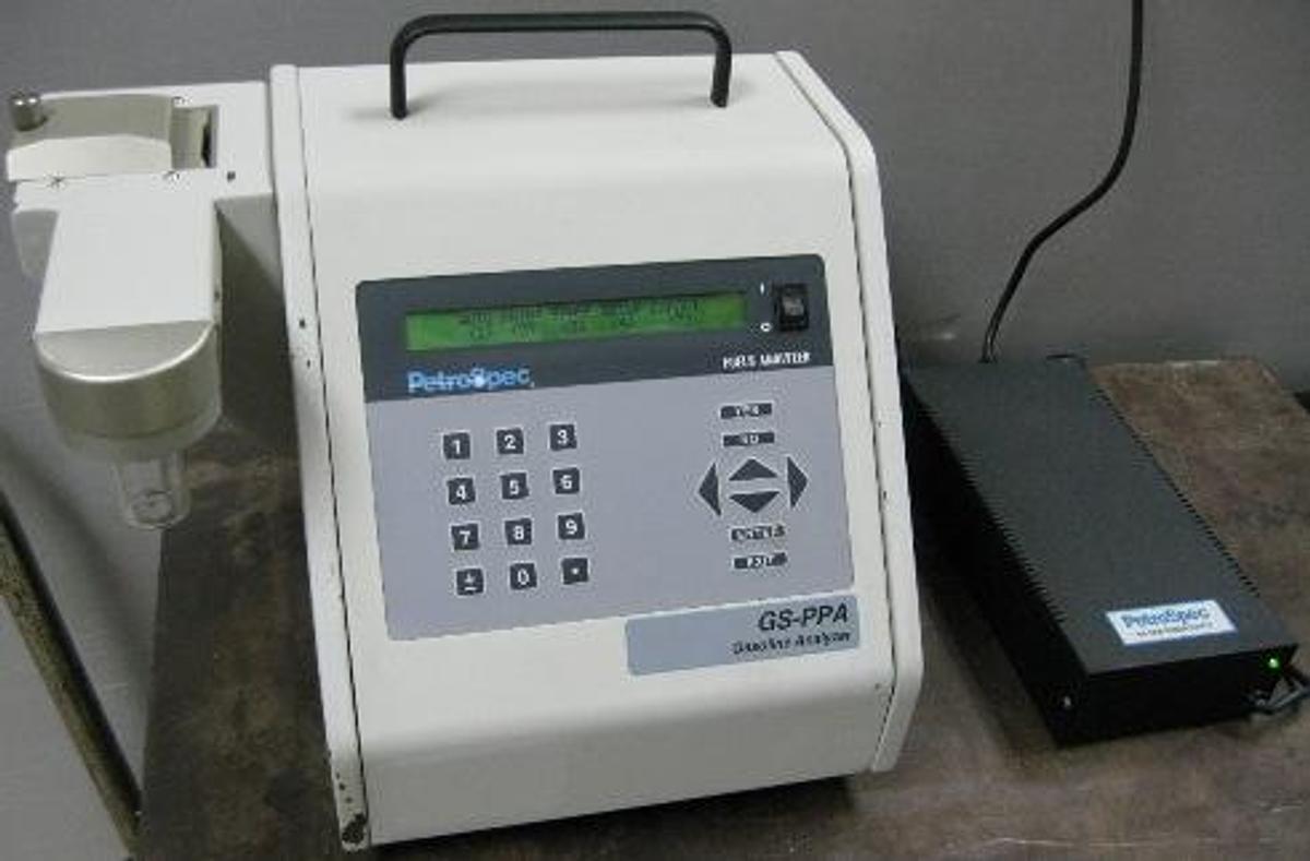 Used QTY. 1. PETROSPEC FUELS ANALYZER GS-PPA GASOLINE ANALYZER
