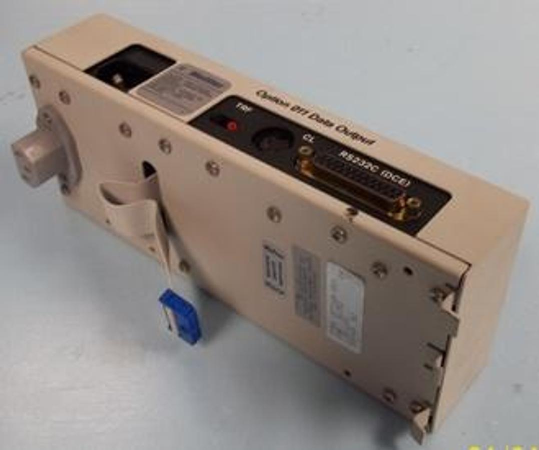 Used METTLER OPTION 011 DATA OUTPUT FNR: 38750 04 115/230V 55550/60HZ TRF PORTS CL PORTS RS232C (DCE PORT).